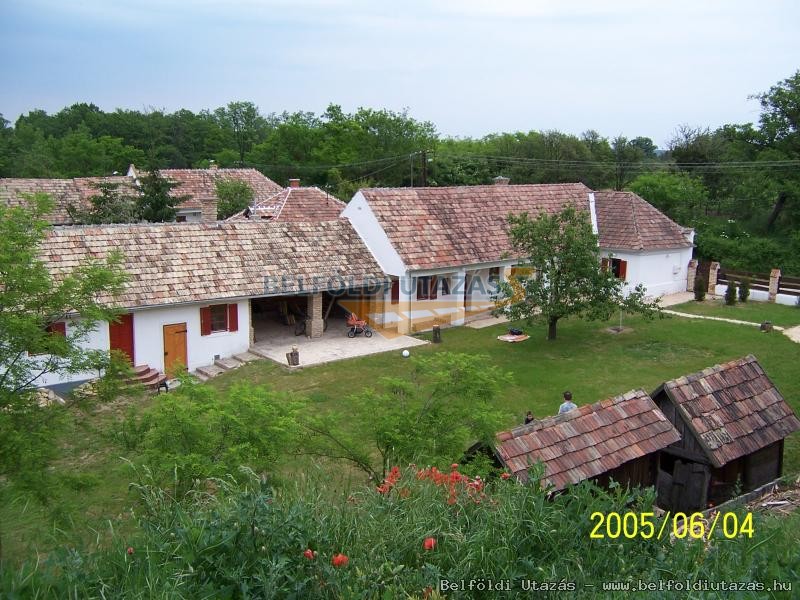 Pear Cottage from above