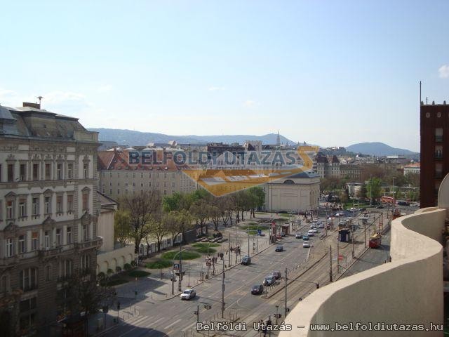 Anblick von einigen der Balkone 